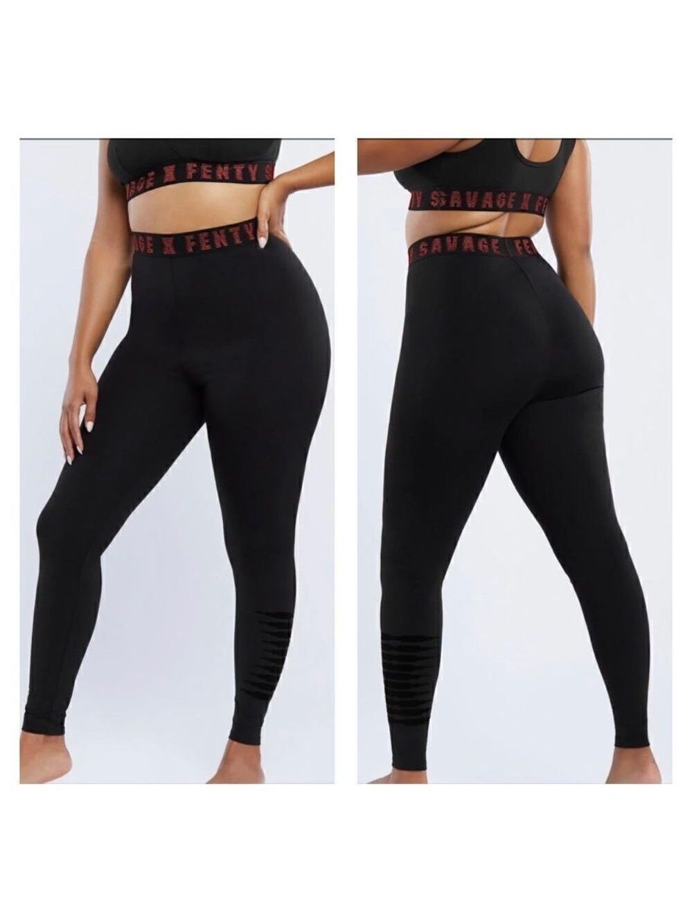 Savage X Fenty Forever Savage Logo High Rise Leggings
